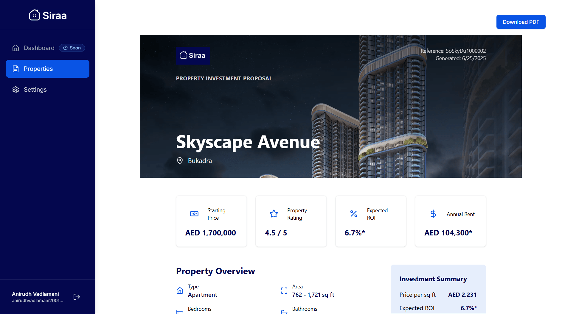 Agents Dashboard Preview